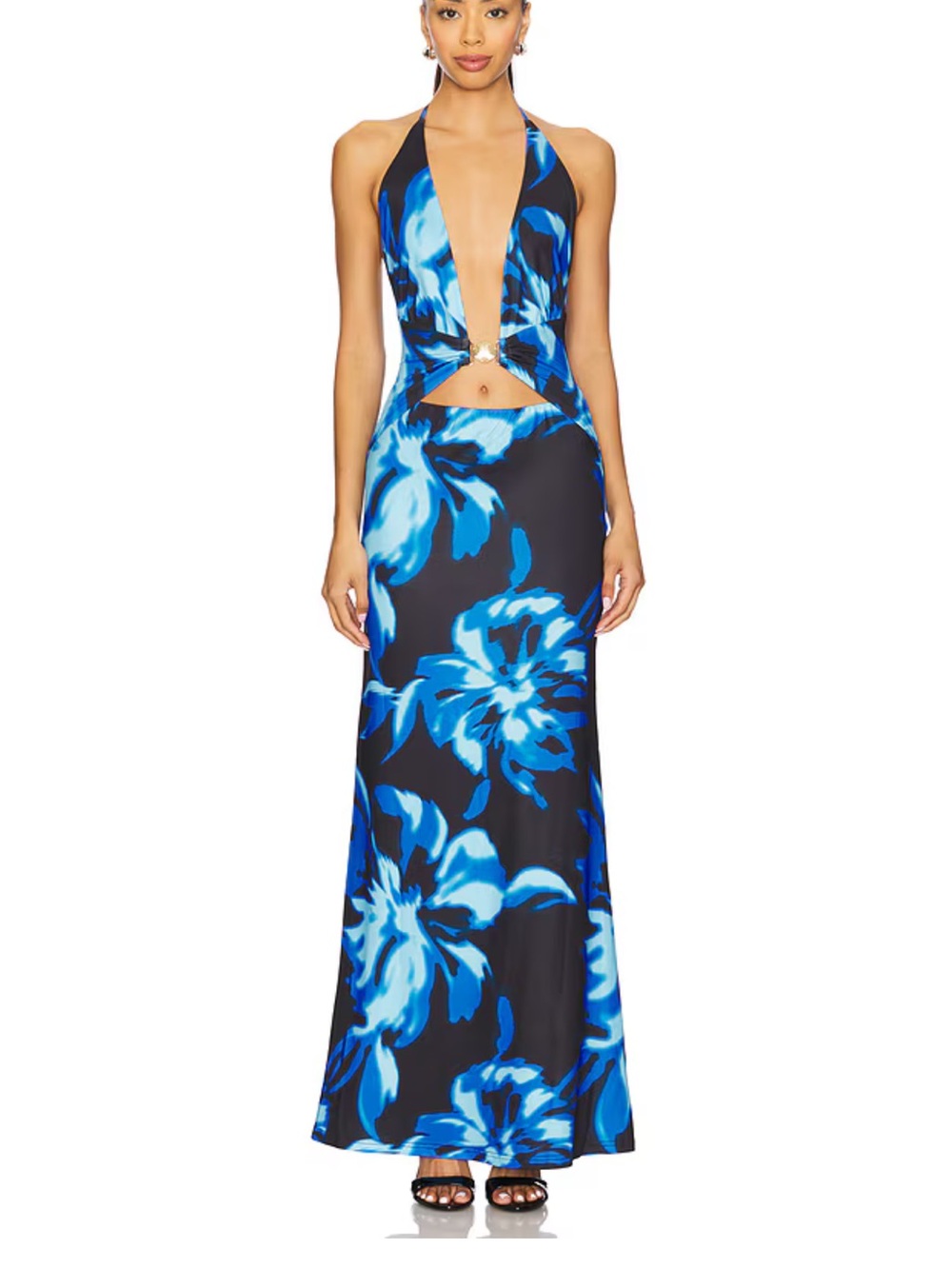 Runaway the Label/Revolve Halston Maxi Dress NWT